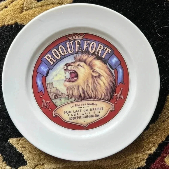 Restoration Hardware 2002 Set of 4 Cheese Salad Luncheon Dessert Plates - Picture 7 of 10